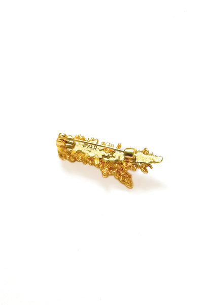 CORAL BROOCH