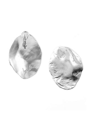 SILVER BREATHE SHELL EARRINGS