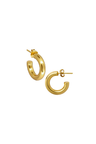 PYAR GOLD HOOP EARRINGS MEDIUM