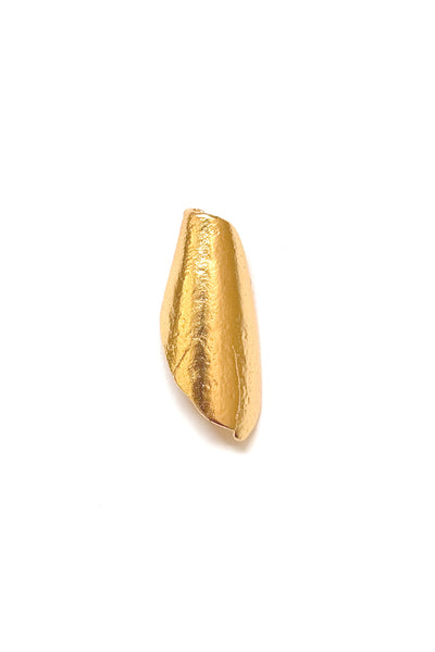 THE SEEKER SHELL BROOCH GOLD