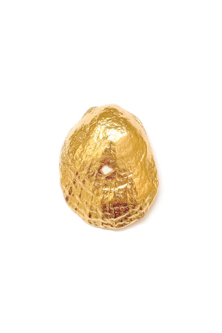 THE SEER SHELL BROOCH GOLD