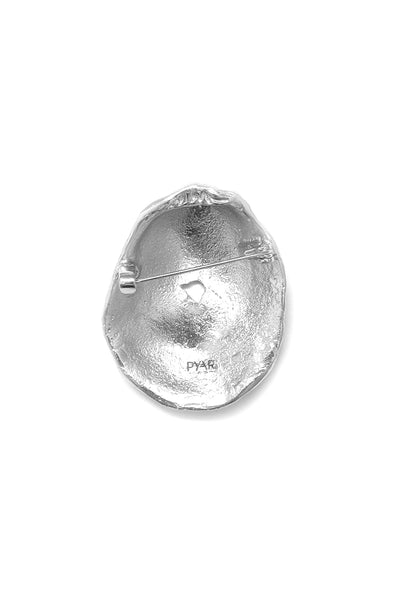 THE SEER SHELL BROOCH SILVER