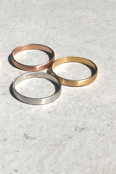GOLD STACKING RING