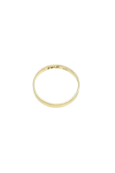 GOLD STACKING RING