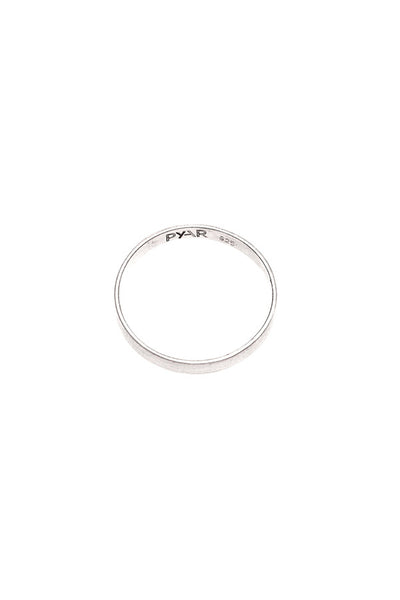 SILVER STACKING RING