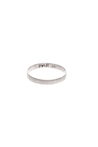 SILVER STACKING RING