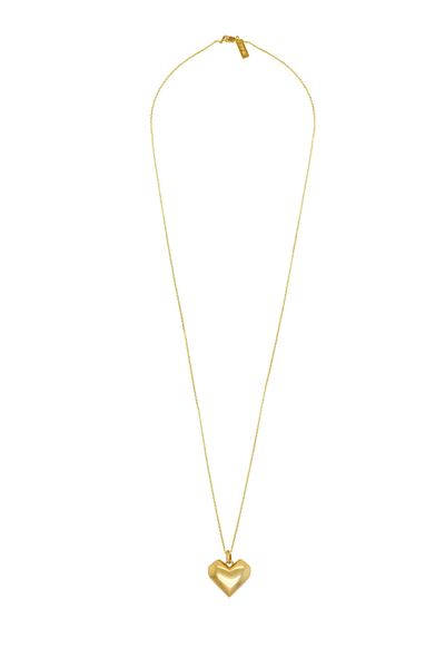 JUMBO HEART LONG NECKLACE