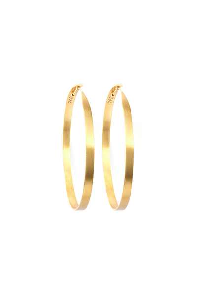 GOLD HOOP EARRINGS LARGE