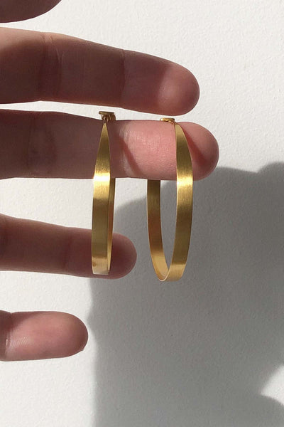 PRE-ORDER: GOLD HOOP EARRINGS XSMALL