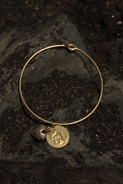 LIBRA HEART BANGLE