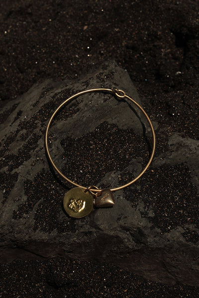 SAGITTARIUS HEART BANGLE