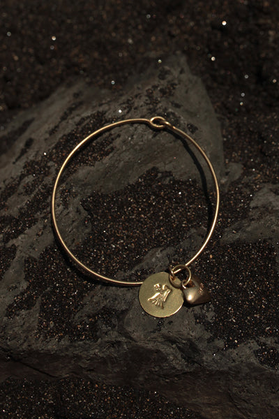 VIRGO HEART BANGLE