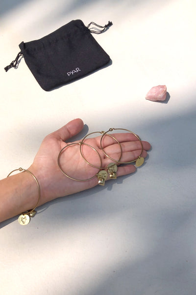 VIRGO HEART BANGLE