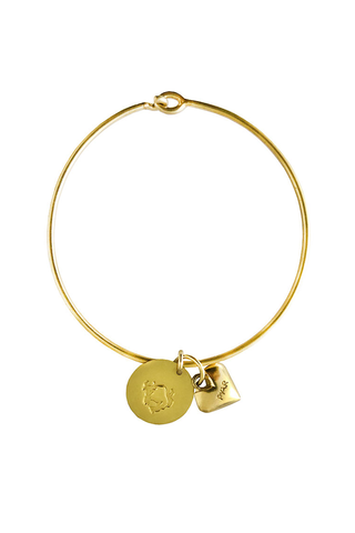 TAURUS HEART BANGLE