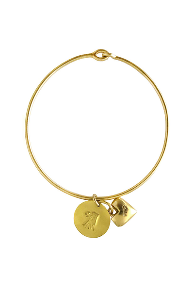 VIRGO HEART BANGLE