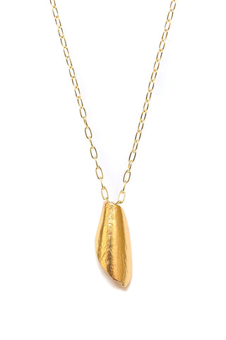 THE SEEKER GOLD SHELL NECKLACE