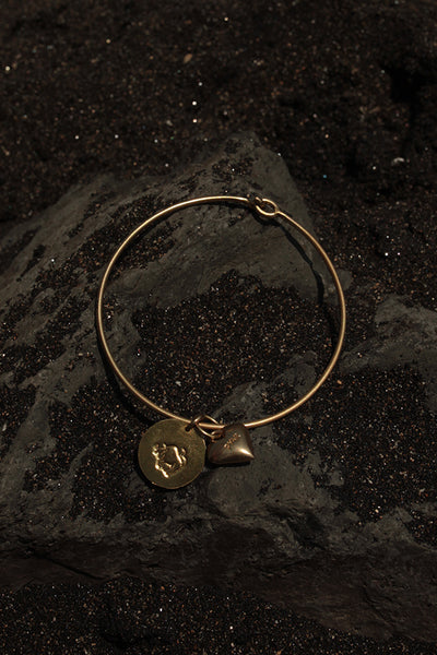 TAURUS HEART BANGLE