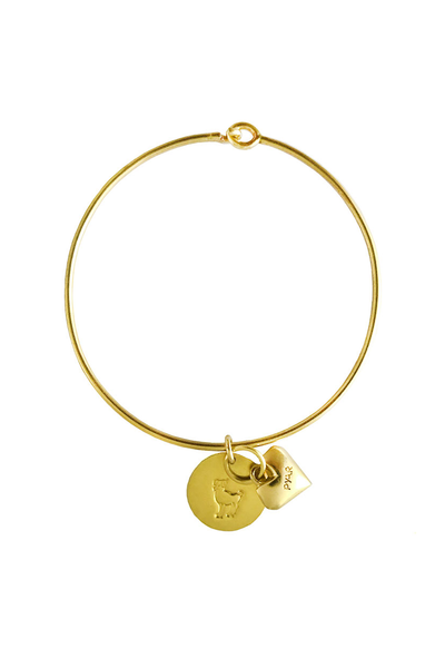 ARIES HEART BANGLE